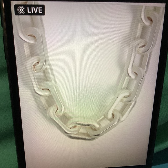 💋❤️ ”AUTHENTIC UNISEX “”79HOUR”” MATTE LIGHT SILVER SUPER CHUNKY NECKLACE” ❤️💋 - Picture 1 of 5